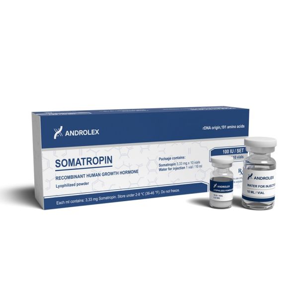 Соматропін 100 МО Андролекс (Somatropine Androlex)