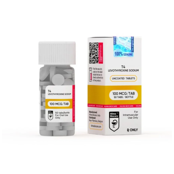 Т4 (Левотироксин Натрій) Хілма Біокейр 0,1 мг (T4 (Levothyroxine Sodium) Hilma Biocare)